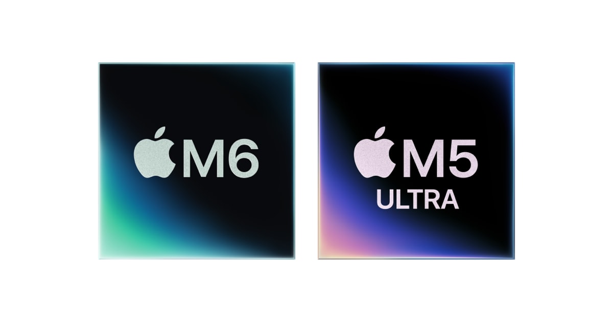 Apple introduces M6 and M5 Ultra for a big leap in performance and AI