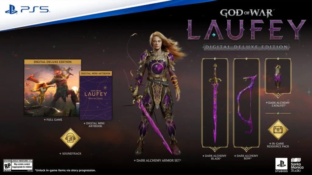 God of War Laufey pre-orders available starting September 29, editions detailed for PS5