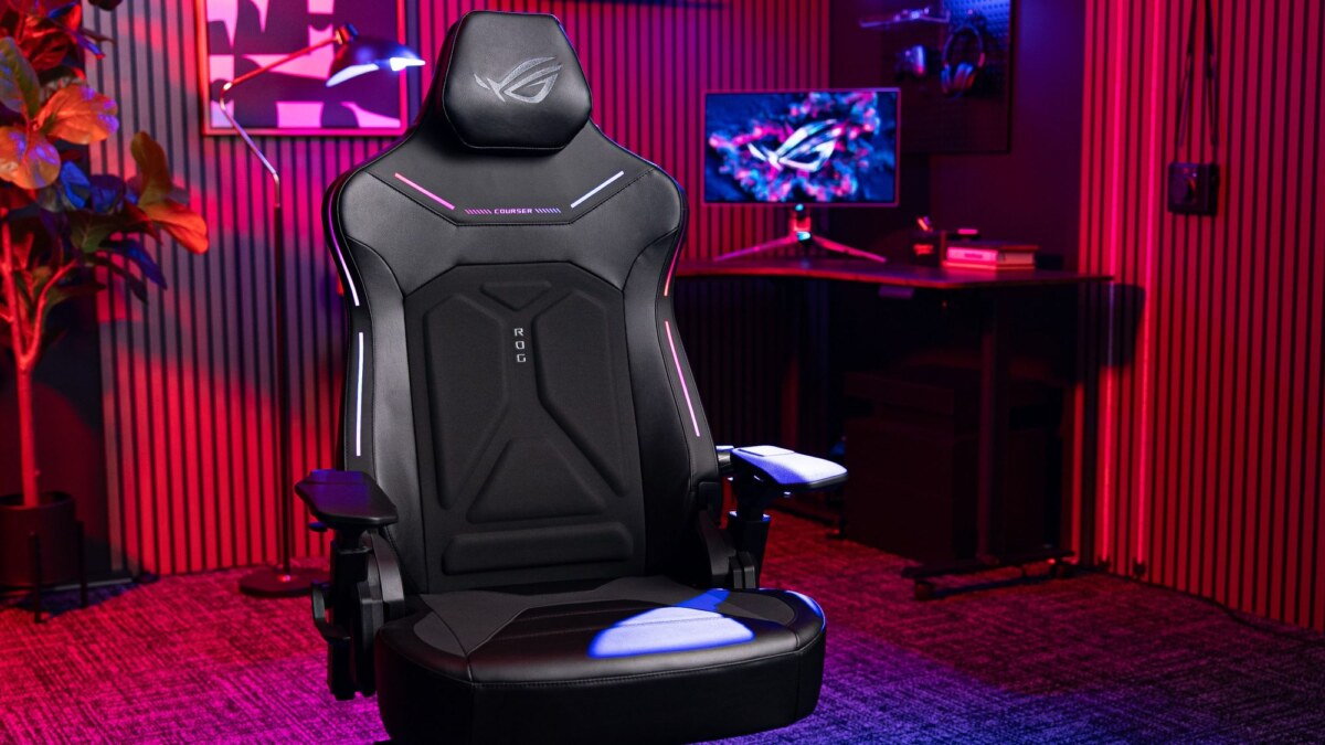 The ROG Courser gaming chair levels up ergonomic sitting for marathon play