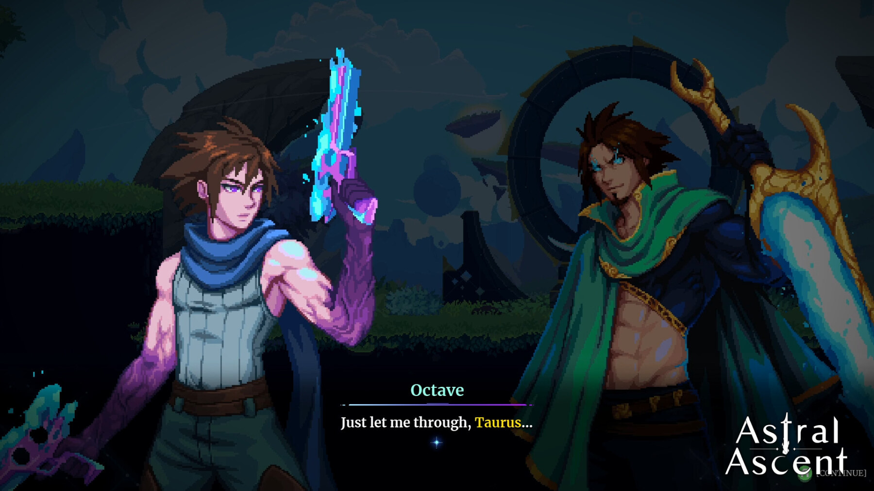 Astral Ascent gameplay — official screenshot