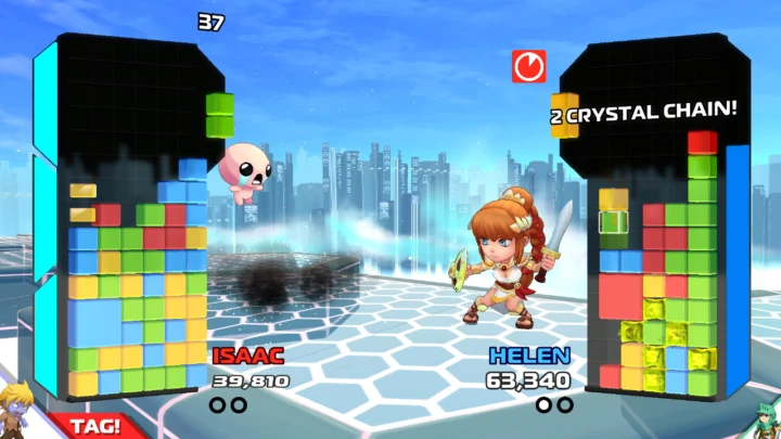 Crystal Crisis gameplay — official screenshot