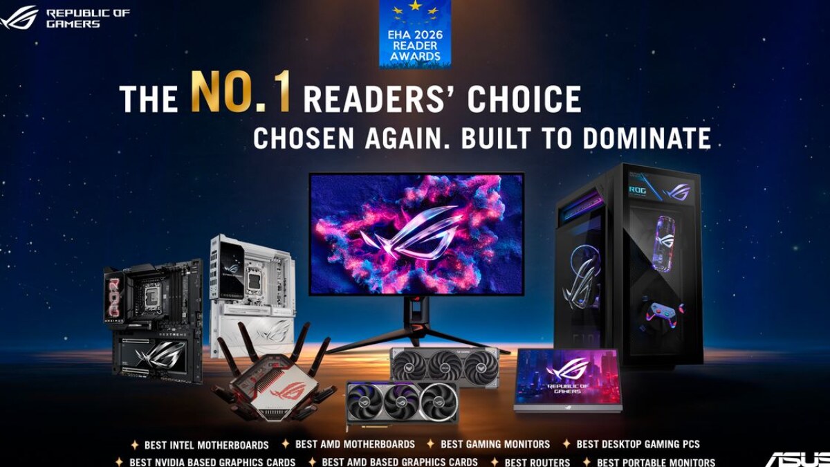 ASUS Wins Ten 2026 European Hardware Association Reader Awards