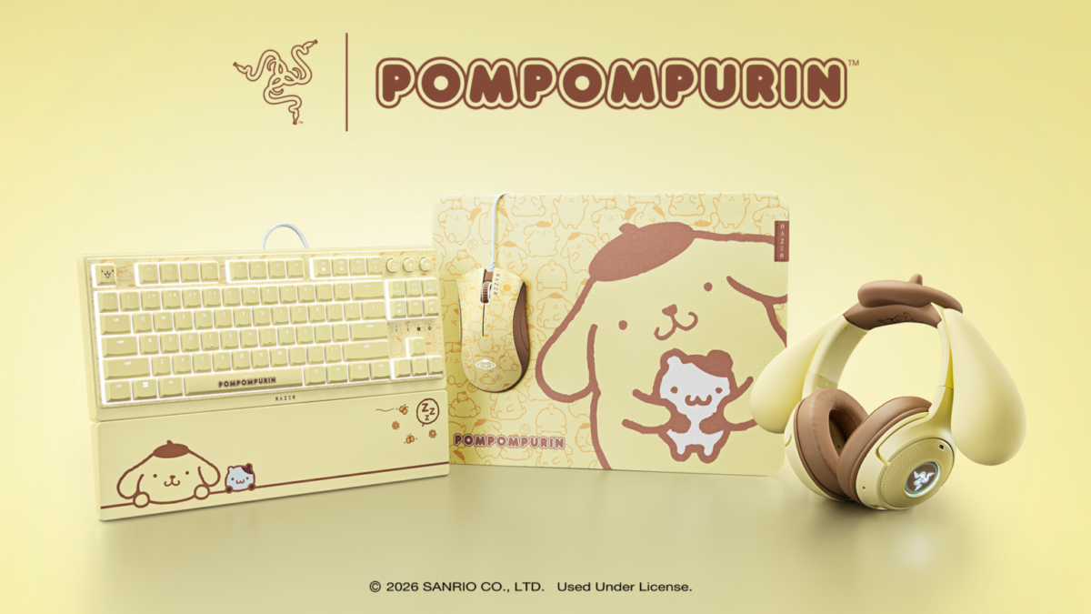 Razer Expands Sanrio® Collection With Pompompurin™ Eared Headset And Kuromi™ Earbuds