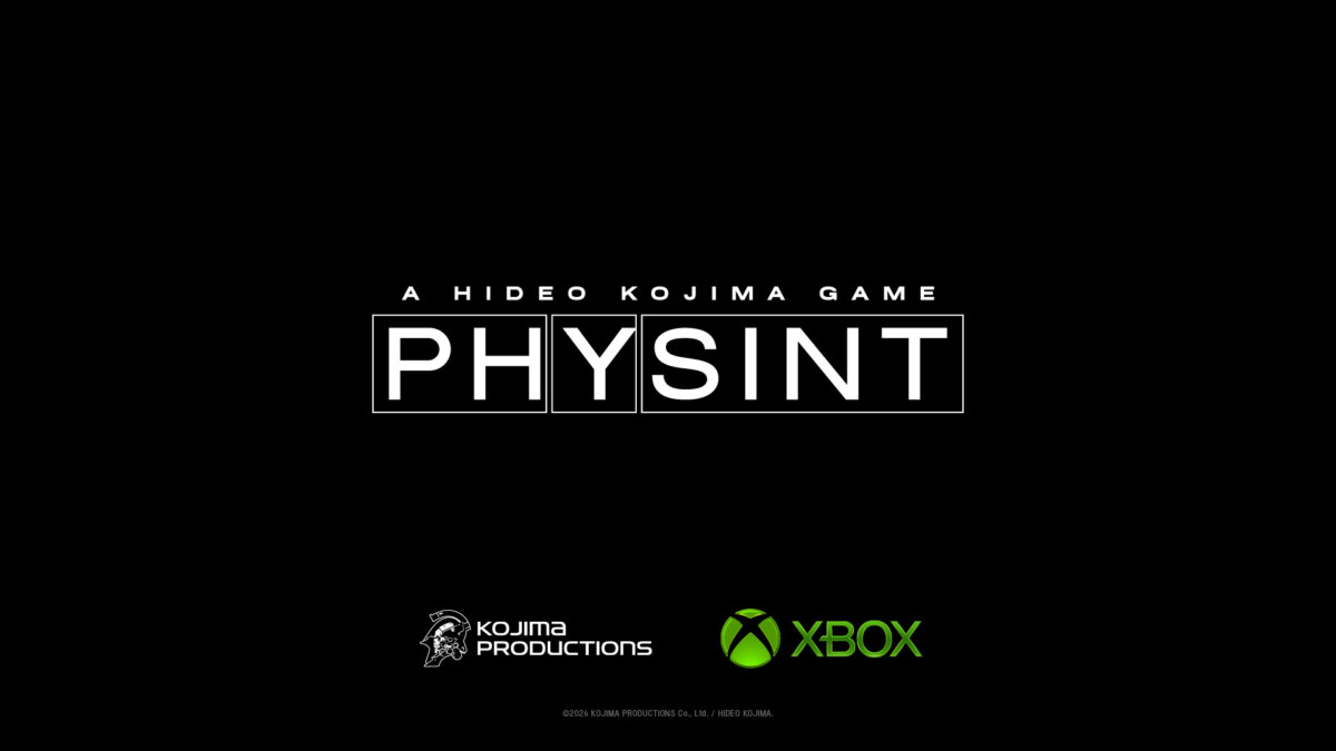 XBOX and KOJIMA PRODUCTIONS Expand Partnership to Publish PHYSINT