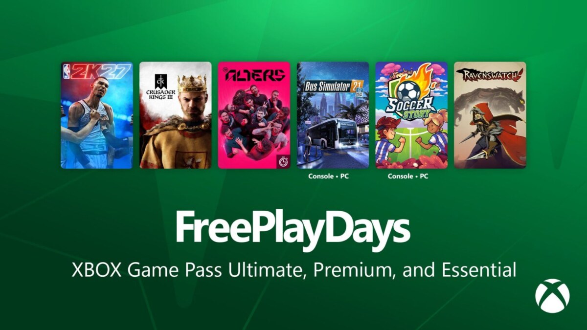 Xbox Free Play Days: NBA 2K27, Crusader Kings III and 4 More