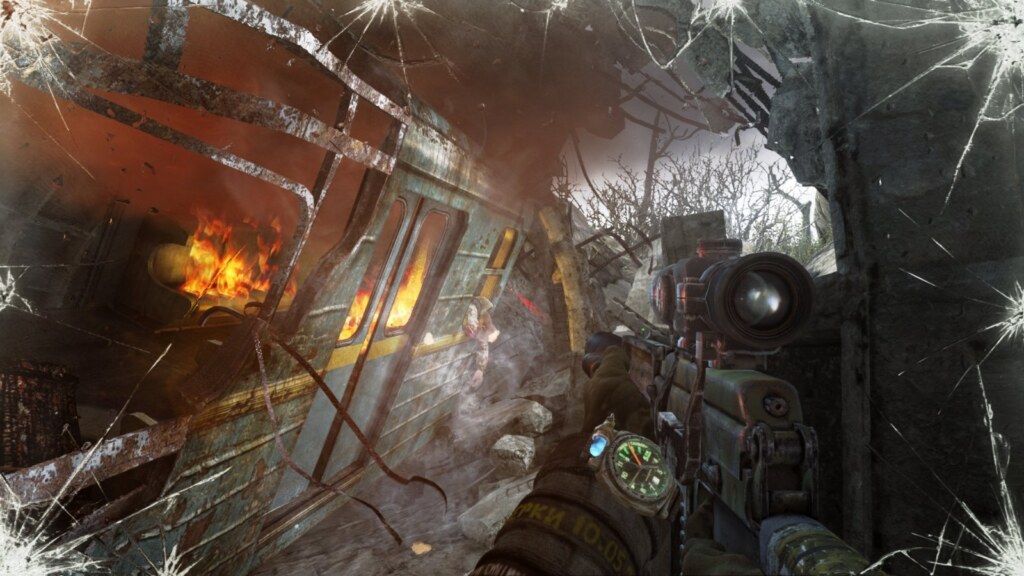 Metro Last Light Redux gameplay screenshot