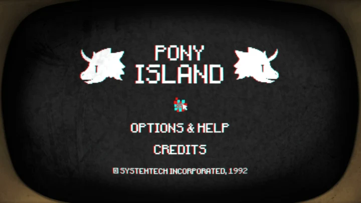 Pony Island gameplay, official screenshot
