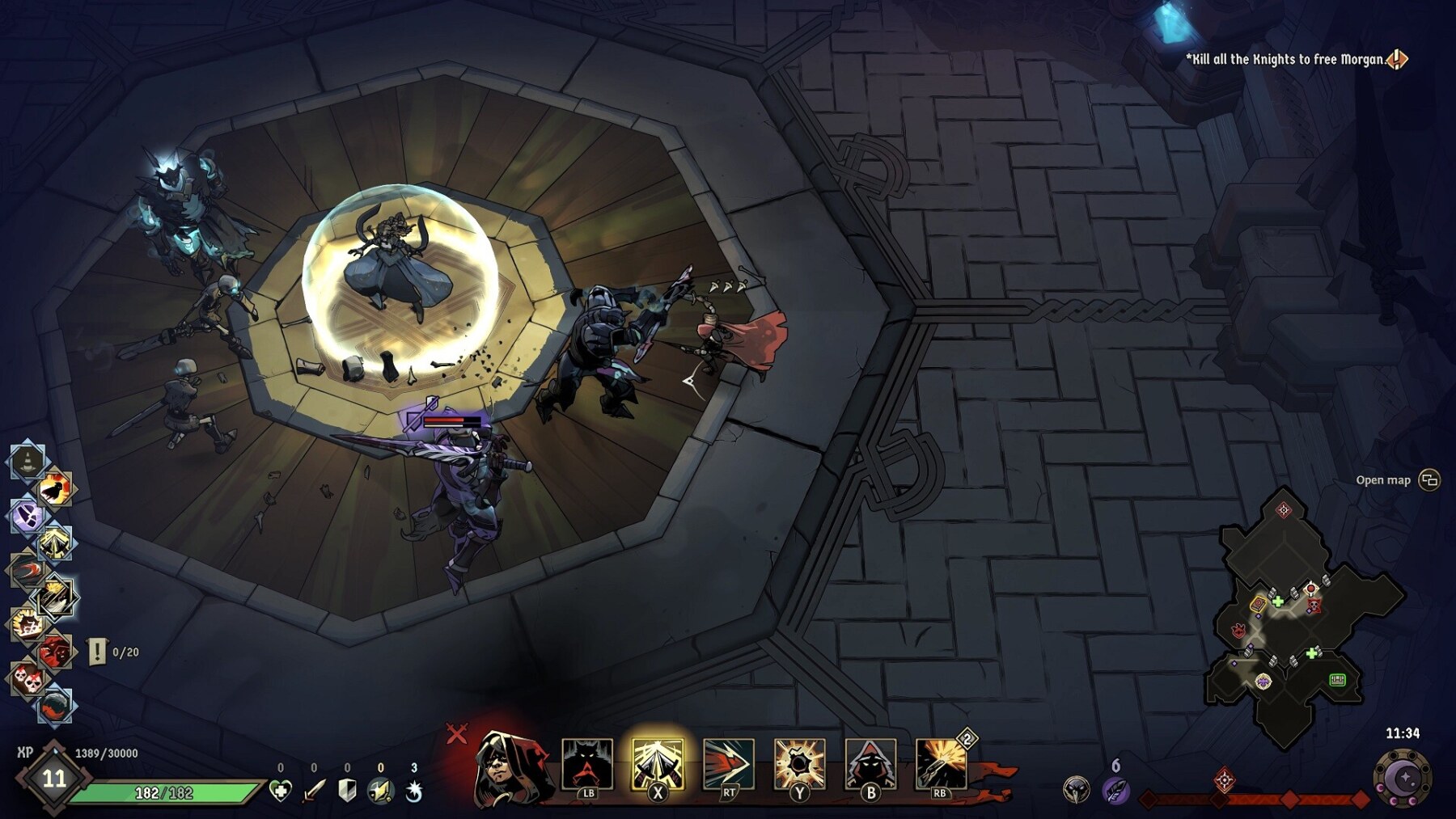 Ravenswatch gameplay, official screenshot